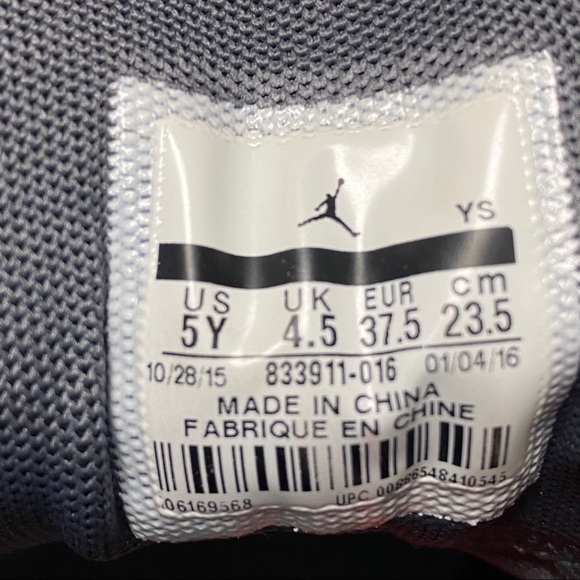 Nike Jordan Cp3 IXgrey turquoise sneakers shoes - Picture 7 of 7